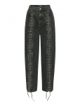 ROTATE - Laced Wide Leg Jeans - Laiad teksad - 29