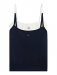 Tommy Jeans - Tjw 2Pack Essential Strap Top - Varrukateta - XL