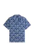 Tommy Hilfiger - Linen Camp Collar Sslv Swimshop - L&uuml;hikeste varrukatega s&auml;rgid - XL