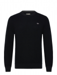 Gant - Waffle Knit Sweater - &Uuml;mara kaelusega - XXL