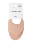 Lindex - Invisible Socks - L&uuml;hikese s&auml;&auml;rega sokid - 36/38
