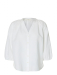 Selected - Slwcleo-Alberta Linen Blend Shirt Noos - Pikkade varrukatega - 44