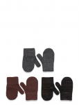Mikk-line - Magic Mittens 3 Pack W. Lurex - Labakindad - 2-4Y
