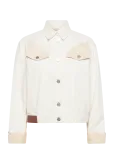 Stella Nova - Two-Toned Cotton Jacket - L&uuml;hikesed teksap&uuml;ksid - 40