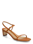 Lauren Ralph Lauren - Lainee Mid-Heel Nappa Leather Sandal - Kontsaga sandaalid - 38