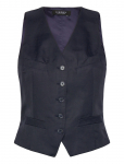 Lauren Ralph Lauren - Lt Drapy Linen Visc-Wvn-Vest - Kootud vestid - 38