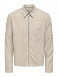 ONLY & SONS - Onstroy Ls Reg 0569 Zip Shirt Frml - Kerged jakid - XXL