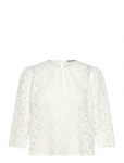 Stella Nova - Cotton Lace Blouse - Pikkade varrukatega - 42