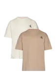 Calvin Klein - 2-Pack Monogram T-Shirt Ss - L&uuml;hikeste varrukatega - 152