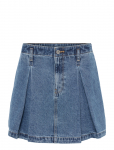 Calvin Klein Jeans - Pleated Denim Mini Skirt Tinted - L&uuml;hikesed seelikud - 33