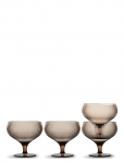 Sagaform - Billi Coupe Glass Rpet, 4-Pcs - &Scaron;ampanjaklaasid - 30 CL