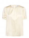 Rosemunde - Rhjasmine Silk Blend Ss Blouse - L&uuml;hikeste varrukatega - 44