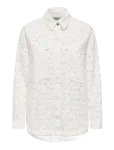 ONLY - Onljanine-Fio L/S Anglaise Shacket Pnt - Kerged suvejakid - L