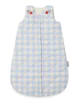 Garbo&Friends - Plaid Sky Blue  Quilted Sleeping Bag - Beebi magamiskotid - 50X65X9