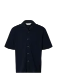Selected - Slmrelaxsonny Waffle Ss Overshirt - L&uuml;hikeste varrukatega s&auml;rgid - XL