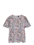 Vero Moda - Vmsiena Ss Top Wvn - L&uuml;hikeste varrukatega - XS