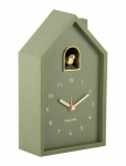 KARLSSON - Alarm Clock Modern Cuckoo Oro Luxury Green - &Auml;ratuskellad - H 20CM