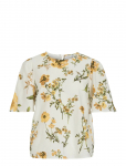 Vila - Vialinia Sol O-Neck 2/4 Top/Ln - L&uuml;hikeste varrukatega - 42