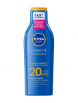 Nivea - Protect & Moisture Sun Lotion Spf 20 - Keha - 200 ML
