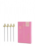 Here's How - Cocktailpinnar Flamingo The Lilly - Set On 4 - &Scaron;eikerid ja kokteilin&otilde;ud - ONE SIZE