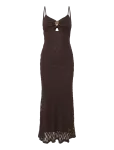 Bardot - Karla Gold Clasp Midi Dress - P&otilde;lveni ja midi - XS