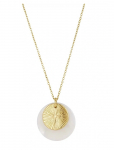Bud To Rose - Sorrento Long Necklace White/Gold - Kett-kaelakeed - ONE SIZE