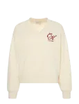 Calvin Klein Jeans - Ls Premium Terry Script Vneck Po - Dressipluusid - XXL