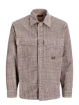 Jack & Jones - Jprbluoliver Corduroy L/S Overshirt - Velvets&auml;rgid - M