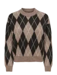 JDY - Jdybianka L/S Argyle Pullover Knt Noos - Džemprid - S
