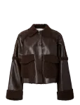 YAS - Yasfilia Ls Jacket - Kunstkarusnahk - 36