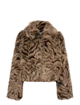 Bardot - Colette Faux Fur Jacket - Kunstkarusnahk - S