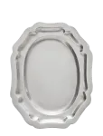 Lene Bjerre - Philine Tray 24X18.5X1.5 Cm. Ant. Silver - Kandikud - 24X 1.5X 18.5CM