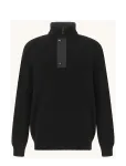 Paul & Shark - Men's Knitted Wool Polyester Zipped Sweater - Poolpika lukuga džemprid - XXL