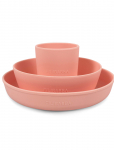 Filibabba - Silikone Spises&aelig;t - Peach - &Otilde;htus&ouml;&ouml;gikomplektid - ONE SIZE
