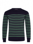 Armor Lux - Striped Mariner Sweater "Groix" - &Uuml;mara kaelusega - XXL