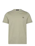 Fred Perry - Contrast Tape Ringer Tee - L&uuml;hikeste varrukatega - M