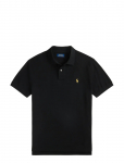 Polo Ralph Lauren - Custom Slim Plaid-Trim Mesh Polo Shirt - L&uuml;hikeste varrukatega - XXL