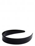 By Barb - Acetate Hair Band Black - Juuksekummid - ONE SIZE