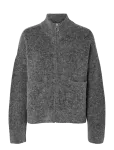 Selected - Slwsia Ras Ls Knit Zipper Cardigan Noos - Kardiganid - XXL