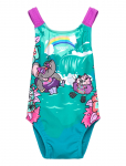 Speedo - Girls Learn To Swim Printed Crossback - Ujumisriided - 74-80