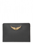 Zadig & Voltaire - Zv Pass Grained Leather - Kaarditaskud - ONE SIZE