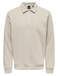 ONLY & SONS - Onsceres 1/4 Zip Sweat Polo - Dressipluusid - XL