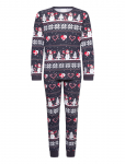 Happy Seasons - Christmas Heart Pajamas Navy Kids - Pidžaamakomplektid - 158-164