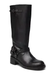 Bianco - Biaharper Biker Boot Pull Up Leather - Pika s&auml;&auml;rega - 38