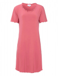 Damella Of Sweden - Nightdress Short Sleeve Josefine - &Ouml;&ouml;s&auml;rgid - S