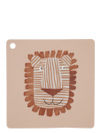 OYOY MINI - Placemat Lobo Lion - Lauamatid ja joogialused - &Oslash;38X0.2CM