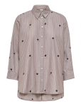 ONLY - Onlnew Lina Grace Str Emb Shirt Noos Wvn - Pikkade varrukatega - XL