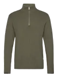 Lindbergh - Half Zip Rib Knit - Poolpika lukuga džemprid - S