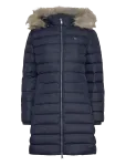 Tommy Jeans - Tjw Essential Hooded Down Coat - Polsterdatud mantlid - XL