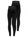 Only Maternity - Olmlovely New Legging 2Pck Jrs Noos - Retuusid - XXL